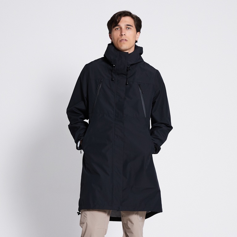 Shell parka "Active Parkas" Black-Black